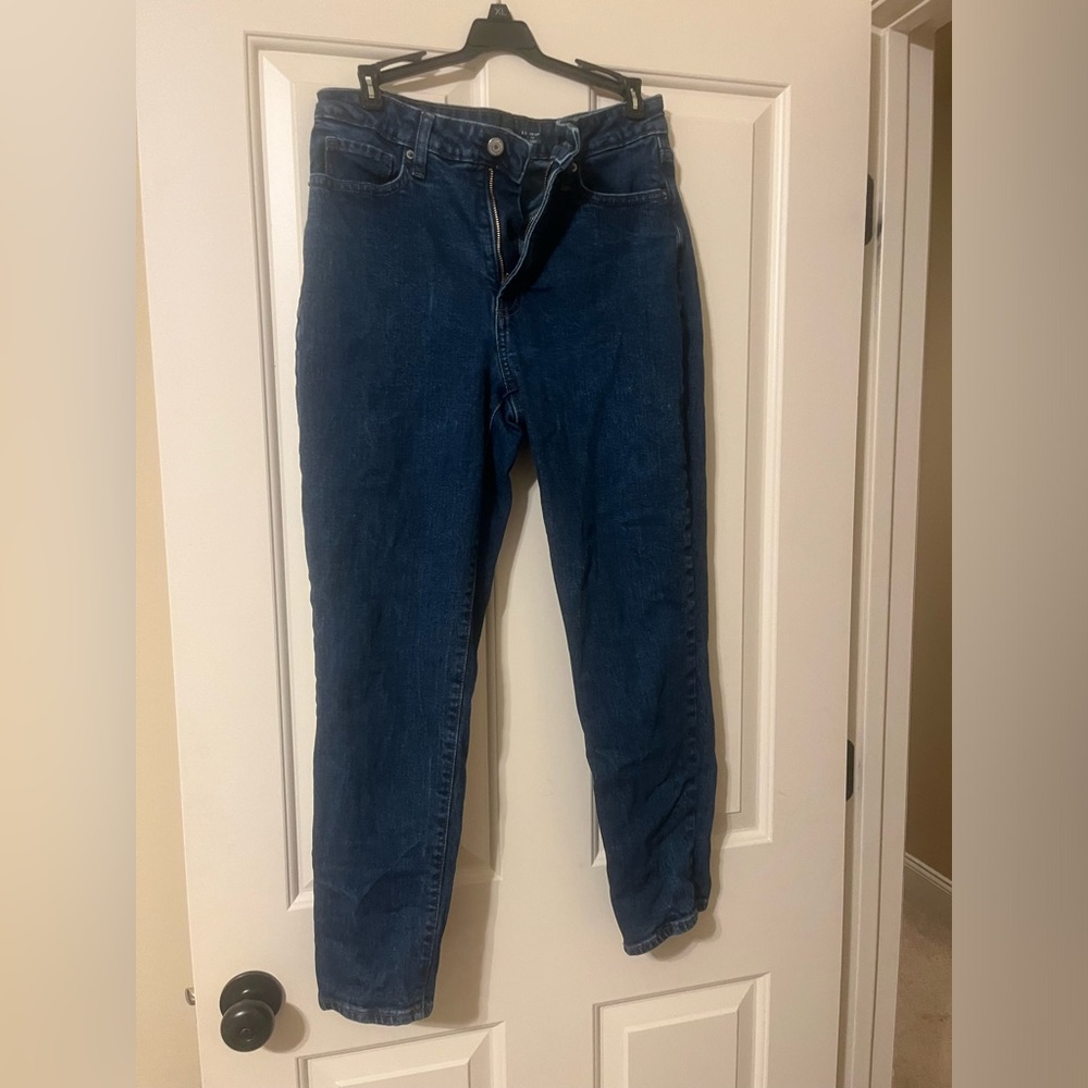 Old Navy Dark Blue Straight Jeans